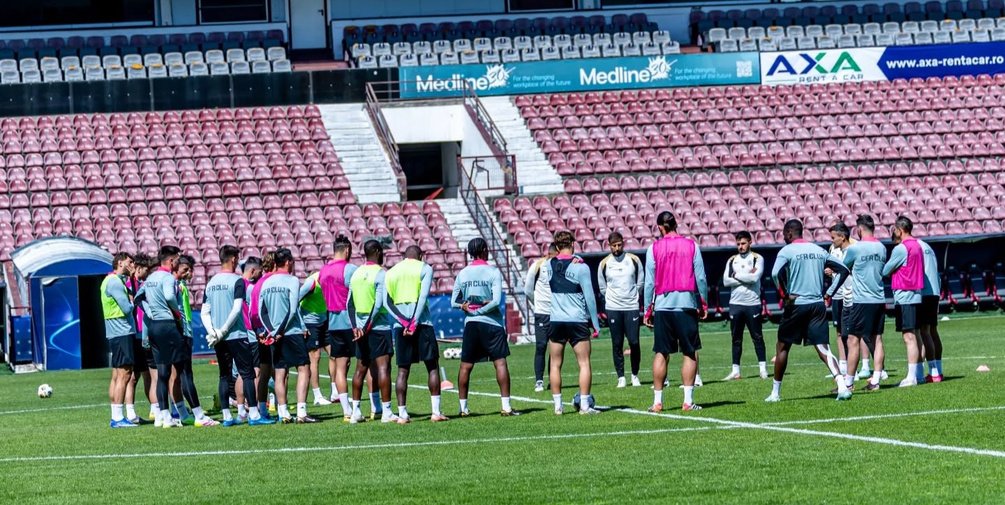 CFR Cluj se confruntă cu probleme uriașe înaintea noului sezon / Foto: CFR 1907 Cluj Facebook