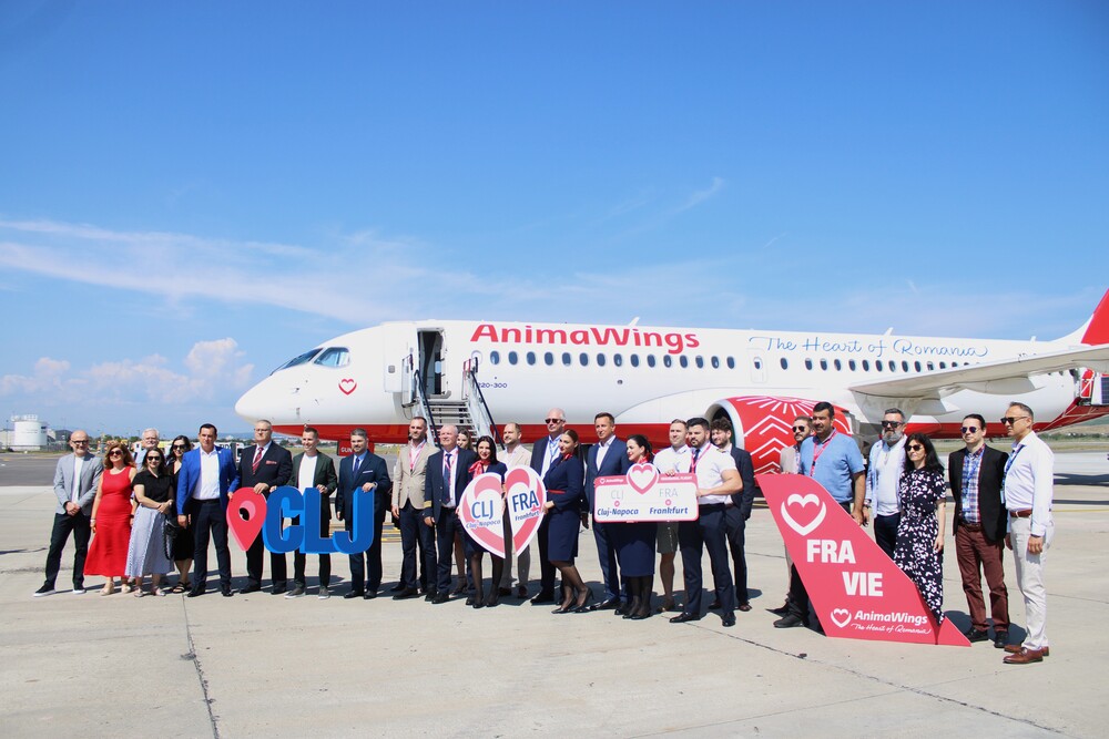Aeroportul Cluj își extinde oferta de zboruri. Au fost inaugurate cursele directe către Viena și Frankfurt/ Mădălina Ivan- monitorulcj.ro