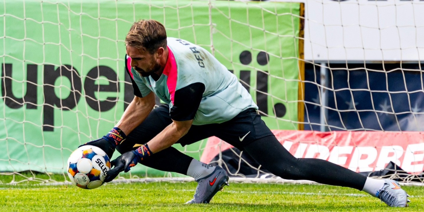 Alessandro Micai a jucat în doar două meciuri la CFR Cluj / Foto: CFR 1907 Cluj Facebook