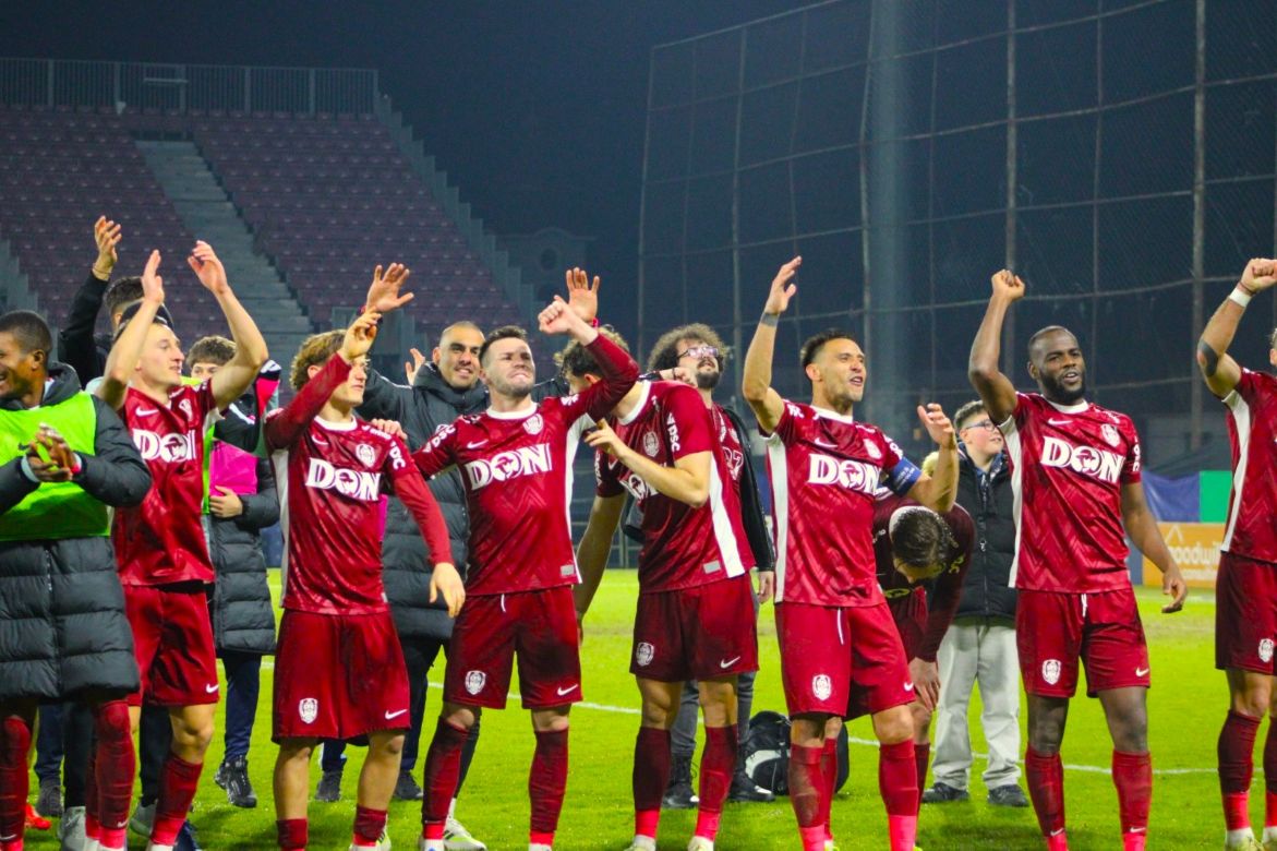 CFR Cluj se confruntă cu mari probleme financiare în acest sezon / Foto: Mădălina IVAN
