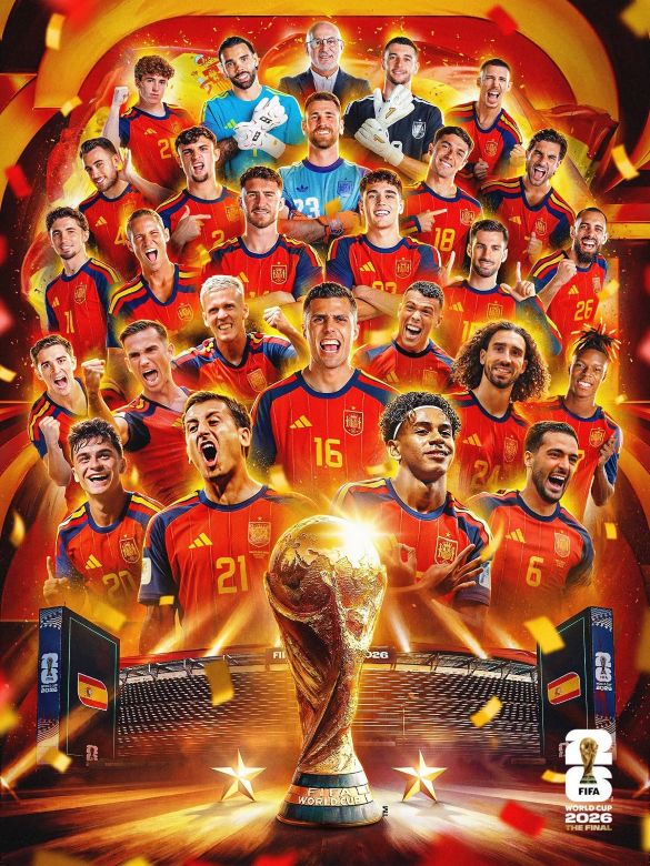 Spania a câștigat Cupa Mondială / Foto: FIFA World Cup Facebook