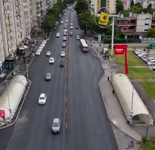 Cluj – Florești: 6 benzi de circulație și transport public prioritizat. Emil Boc: „Începutul toamnei vine cu un transport public de calitate și eficiență în trafic”.|Foto: Emil Boc - Facebook