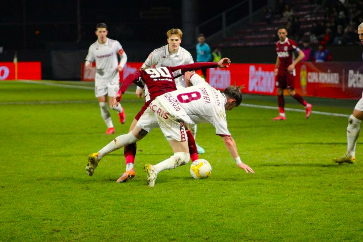 Luka Zahovic a plecat de la CFR Cluj / Foto: Mădălina Ivan