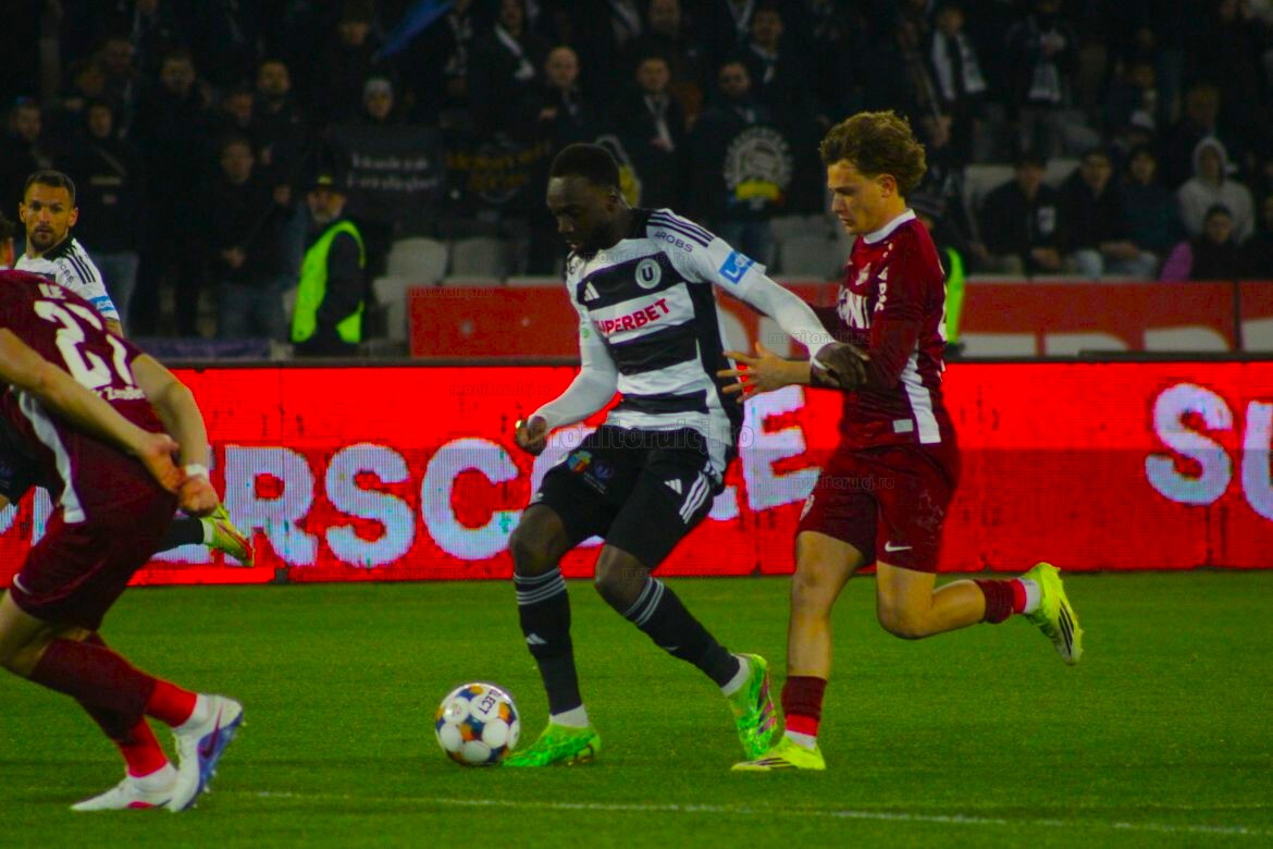 Lorenzo Biliboc nu a fost titular în cele două meciuri ale CFR-ului din acest sezon / Foto: Mădălina IVAN