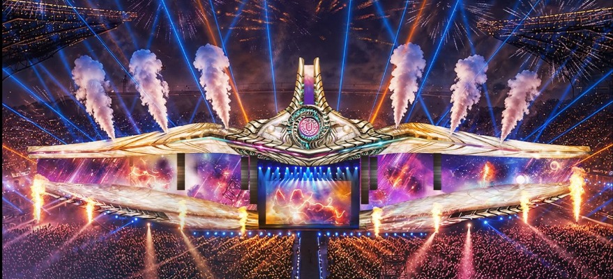 Cea mai mare scenă de festival construită vreodată în România va fi inaugurată la Cluj-Napoca / Foto: Untold ONE