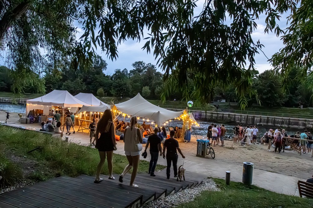 „Vamos a la Playa” revine pe plaja urbană din Grigorescu / Foto: Primăria Cluj-Napoca- Facebook