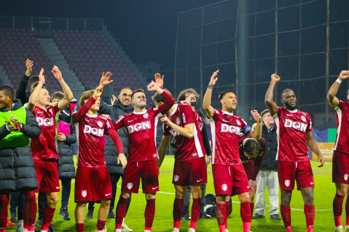 CFR Cluj va juca cu FC Voluntari în etapa a doua a Superligii / Foto: Mădălina IVAN