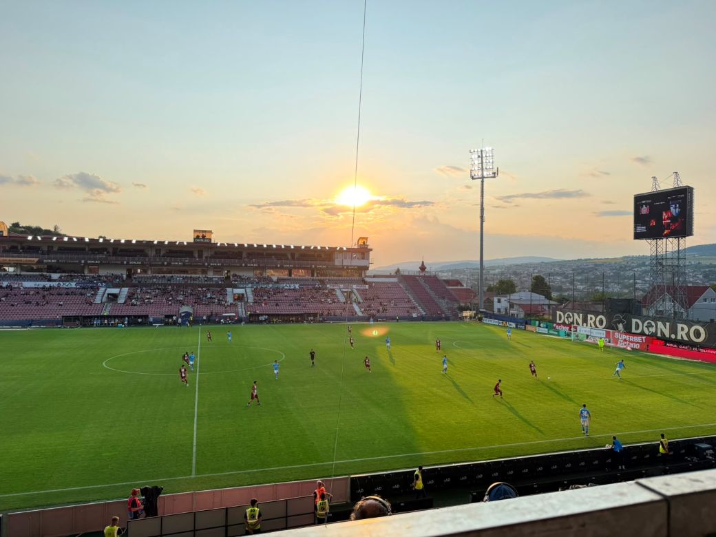 CFR Cluj a câștigat meciul cu FC Voluntari cu 4-0 / Foto: Sergiu CRĂCIUN