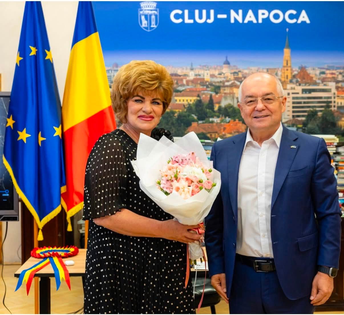 Emil Boc a discutat cu primarul comunei Chinteni