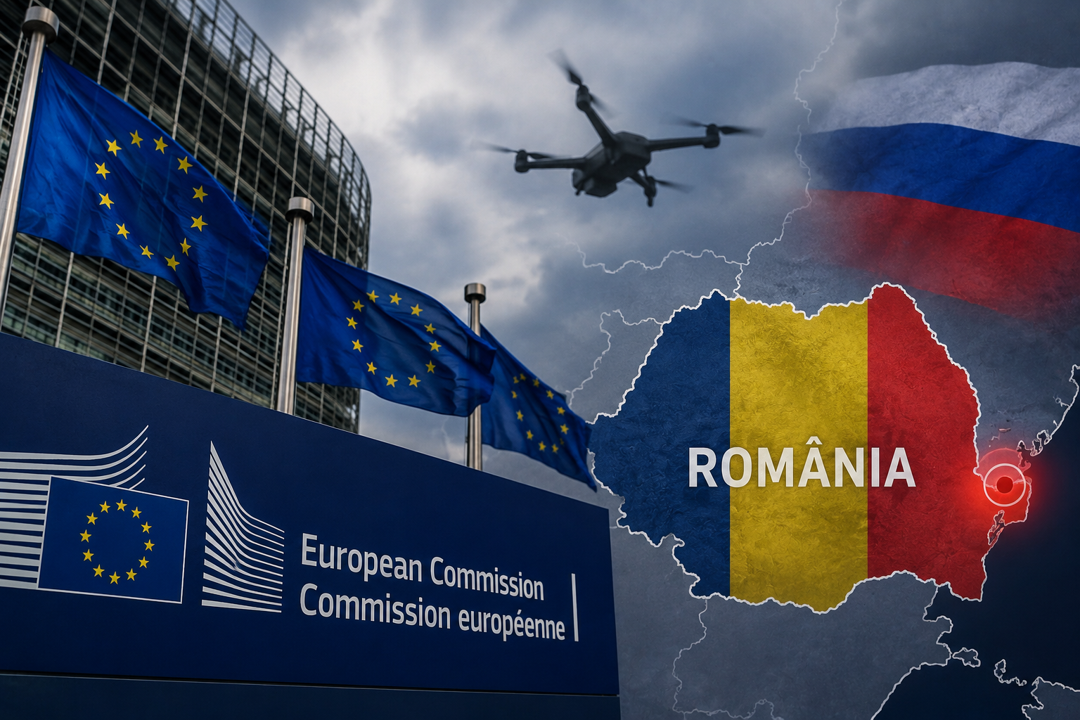 Uniunea Europeană a reacționat după incidentele în care drone rusești au pătruns în spațiul aerian al României