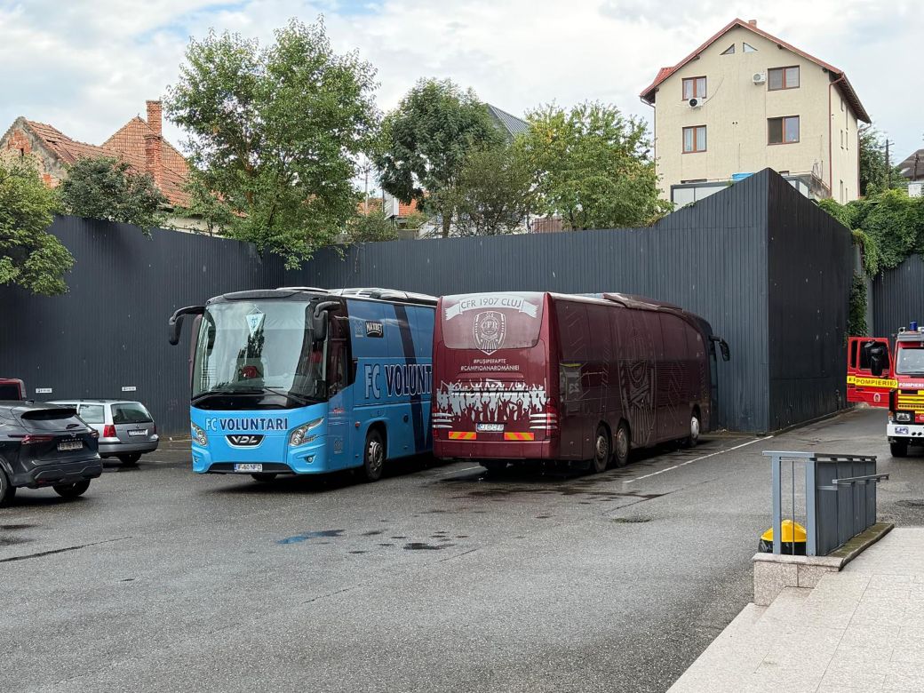 CFR Cluj a renunțat la cantonament înaintea meciului cu FC Voluntari / Foto: Sergiu CRĂCIUN