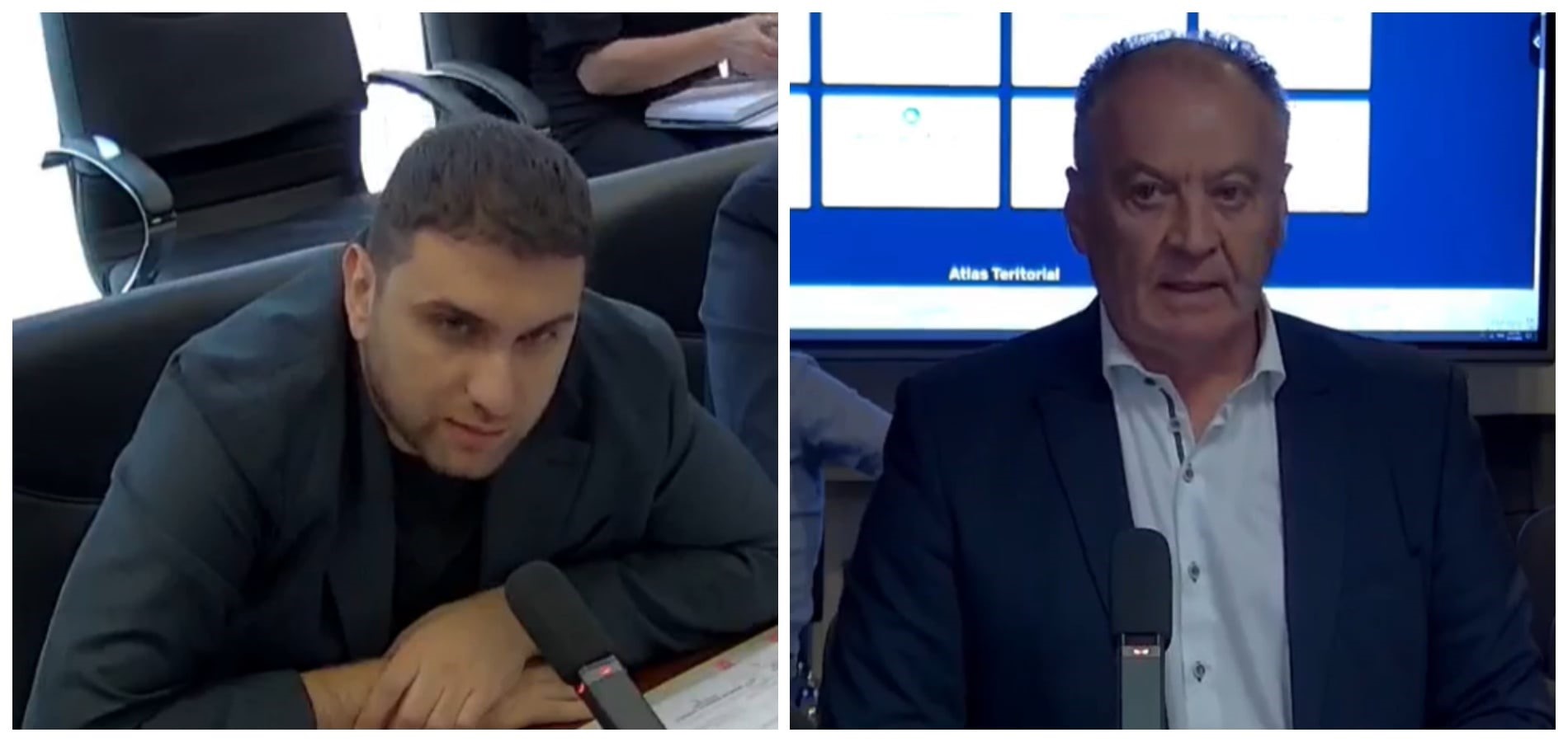 |în imagine: Consilierul județean Bashar Molhem