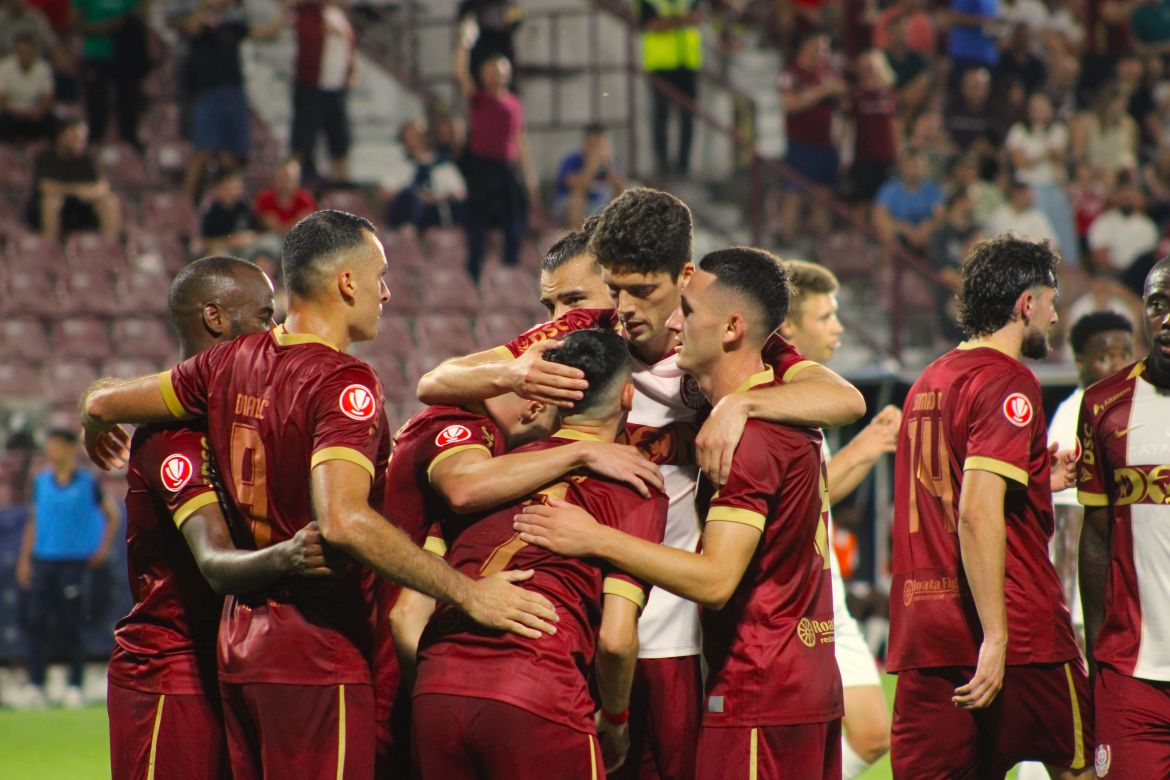 CFR Cluj a câștigat meciul cu Alashkert / Foto: Mădălina IVAN