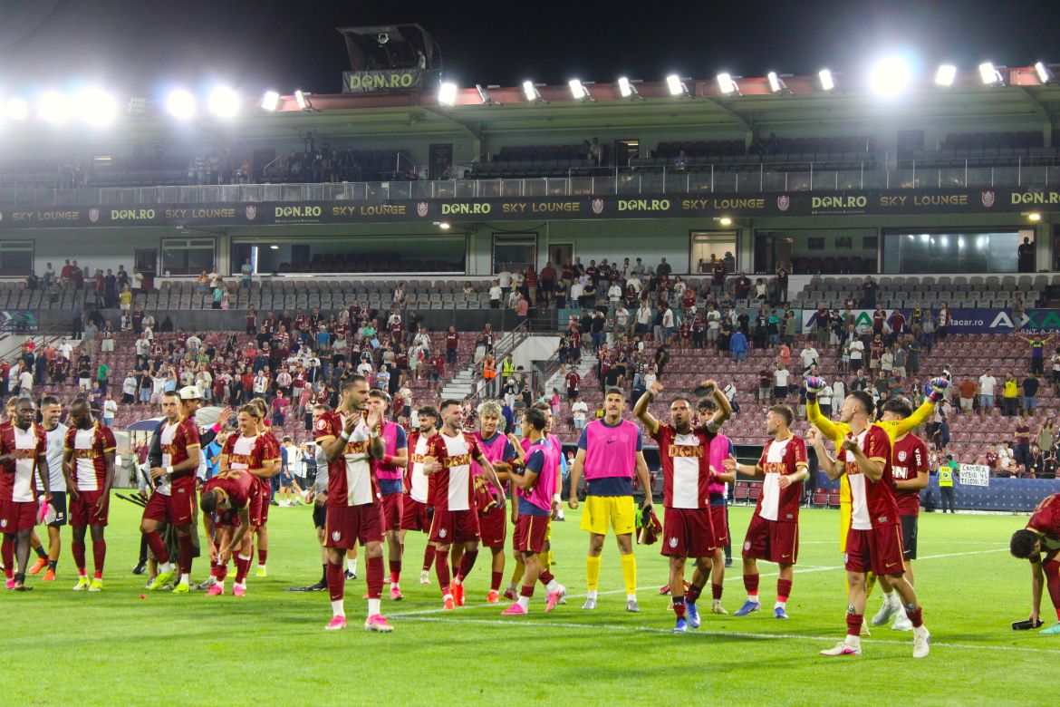 CFR Cluj va înfrunta un adversar din Premier League dacă trece de Tromso / Foto: Mădălina IVAN