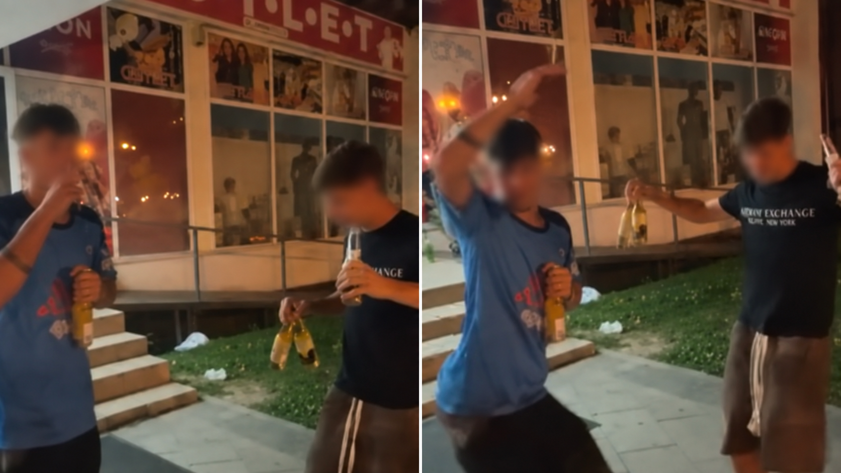 Doi jucători de la Unirea Dej au petrecut până în toiul nopții / Sursa: cititor monitorulcj.ro