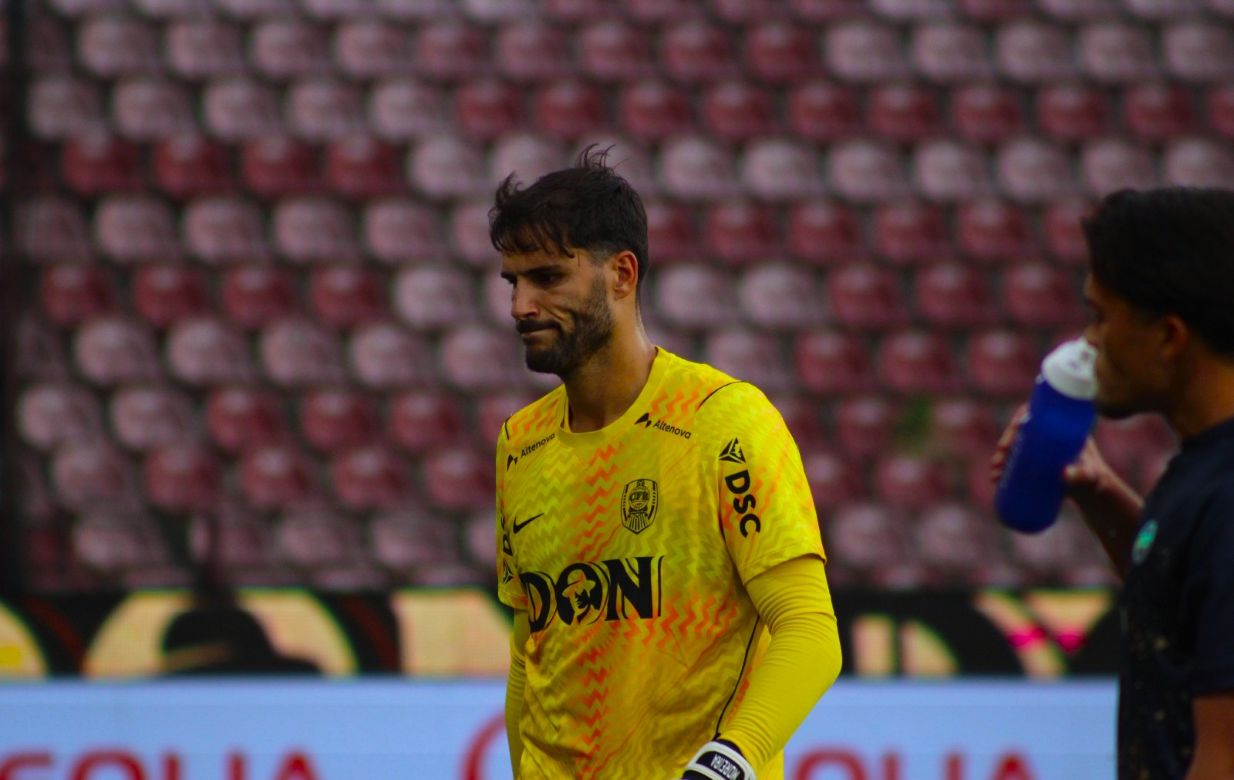 Andre Moreira a debutat pentru CFR Cluj în meciul cu Tromso / Foto: Mădălina IVAN