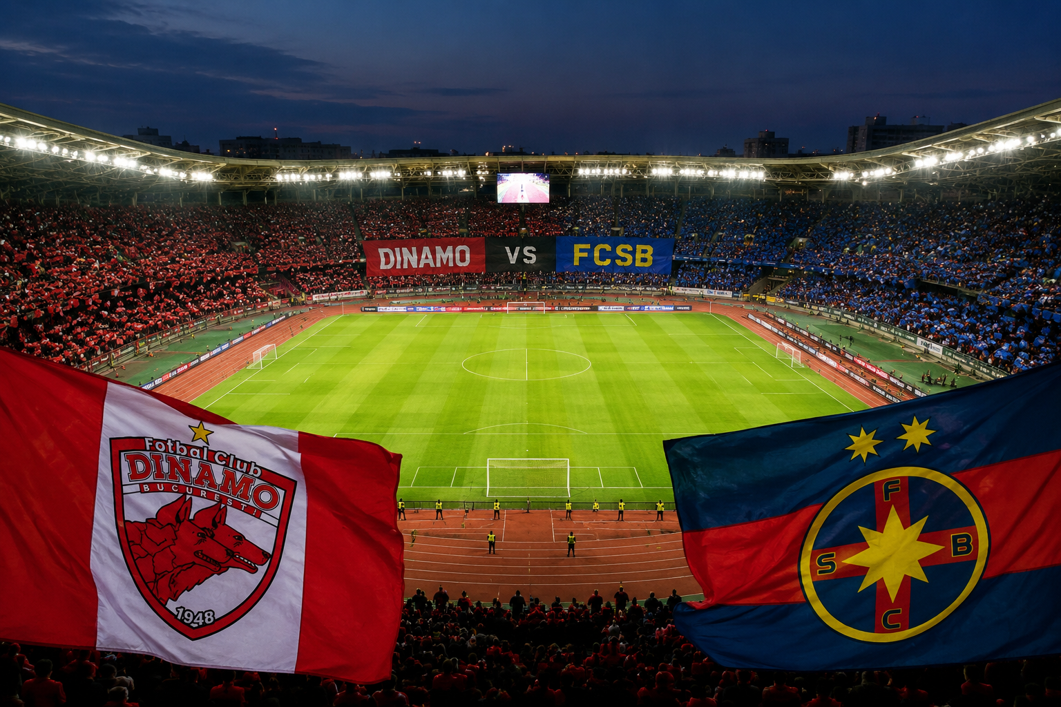 Derby-ul Dinamo – FCSB s-ar putea juca la Cluj