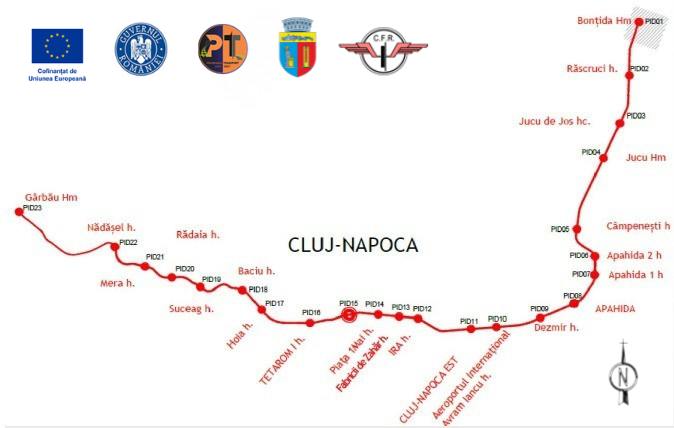 Proiectul Trenului Metropolitan Gilău – Florești – Cluj-Napoca – Baciu – Apahida – Jucu – Bonțida avansează