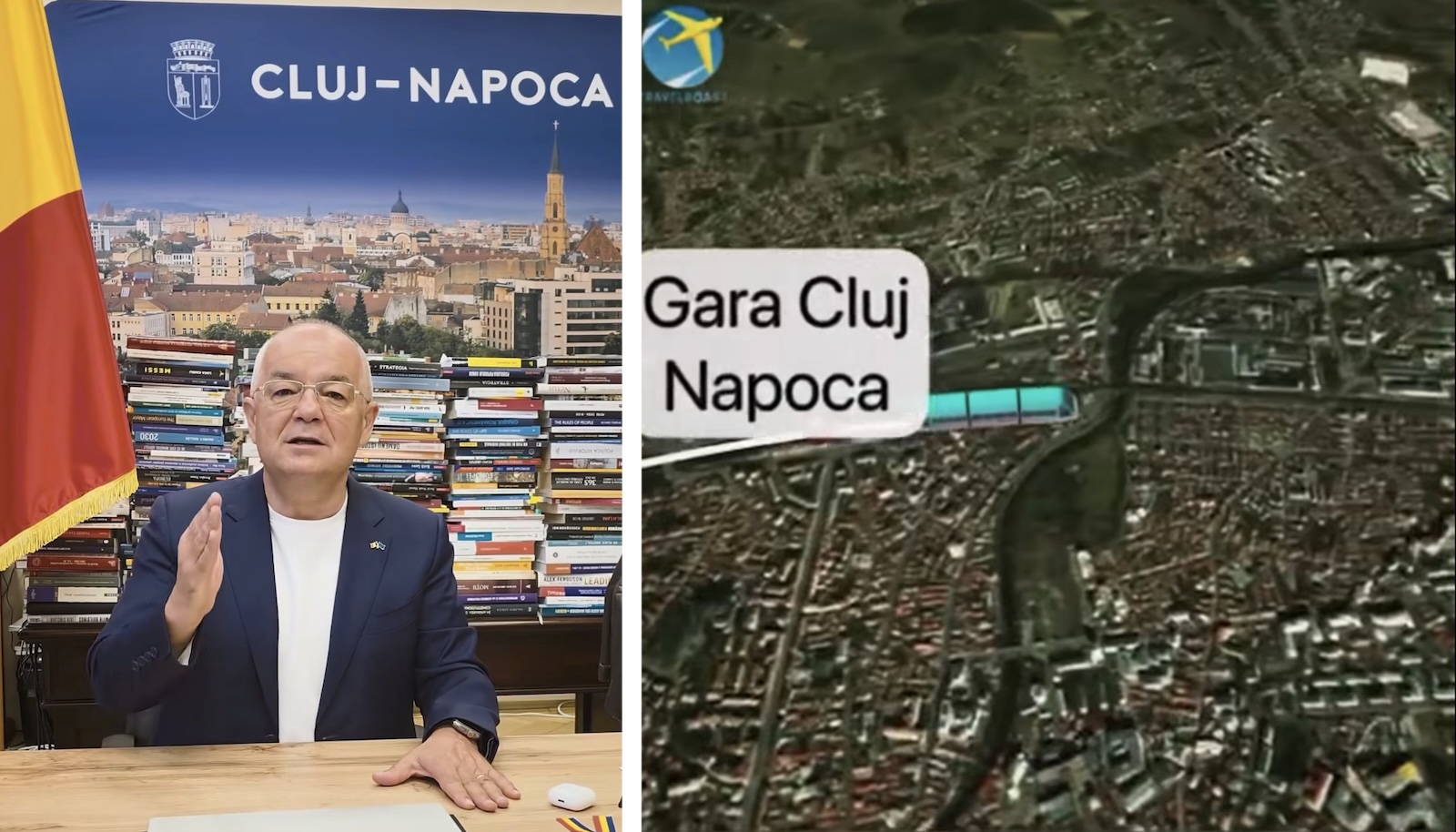 A fost depusă o ofertă pentru achiziția de rame electrice pentru trenul metropolitan Cluj | Foto: Captură video Facebook