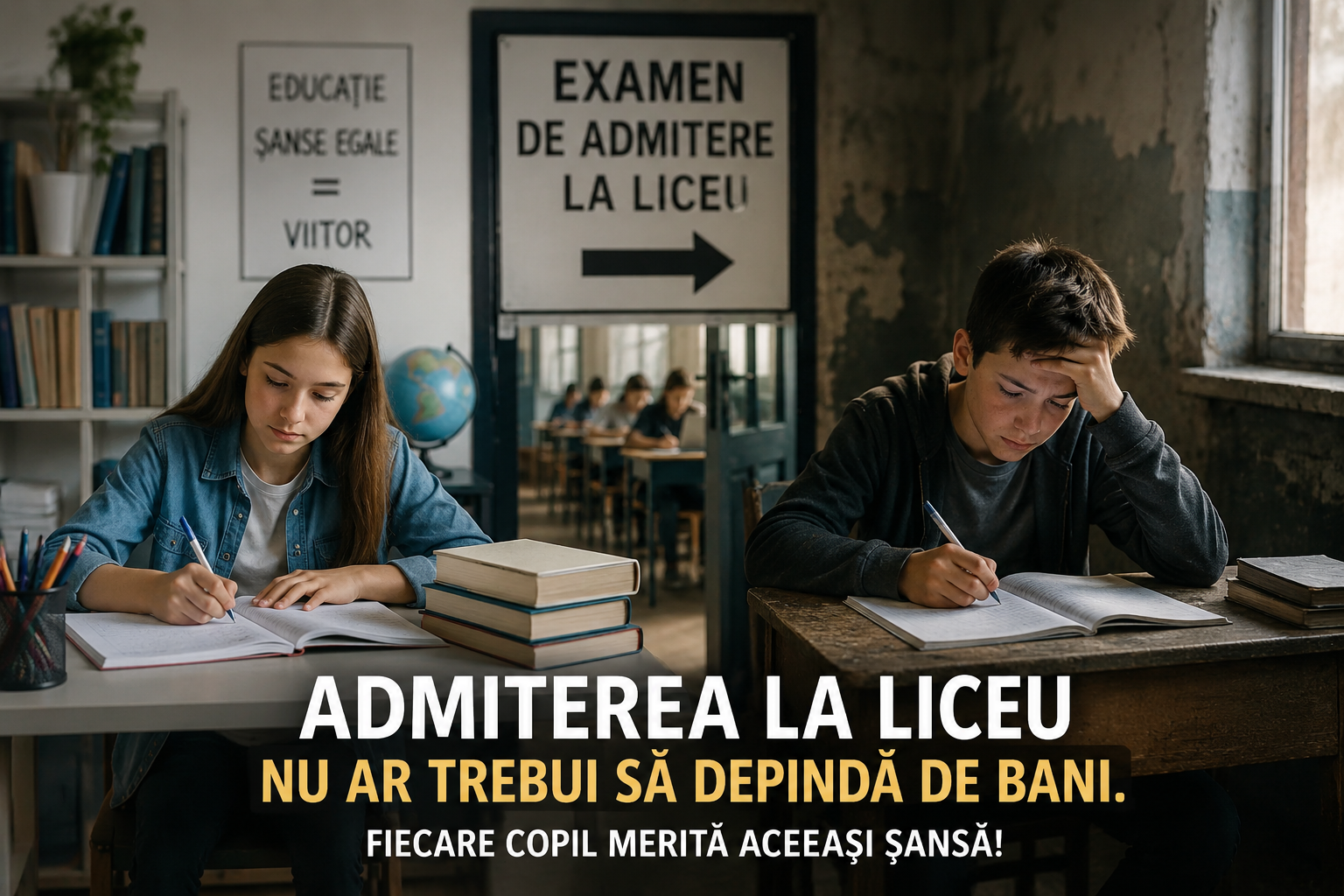 Organizația Salvați Copiii România se opune proiectului care le-ar permite liceelor să organizeze concursuri proprii de admitere