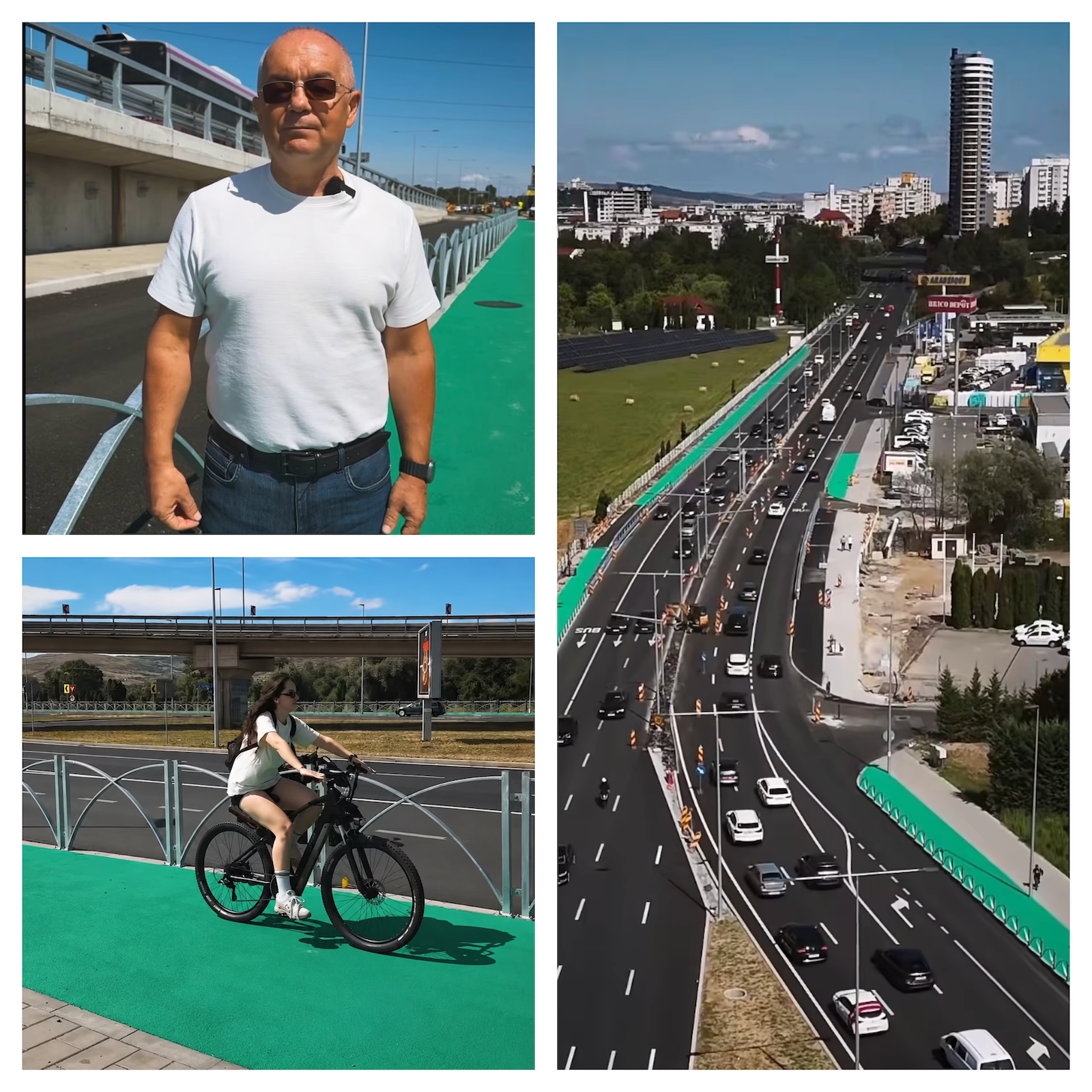 Lucrările pe drumul dintre Cluj-Napoca și Florești