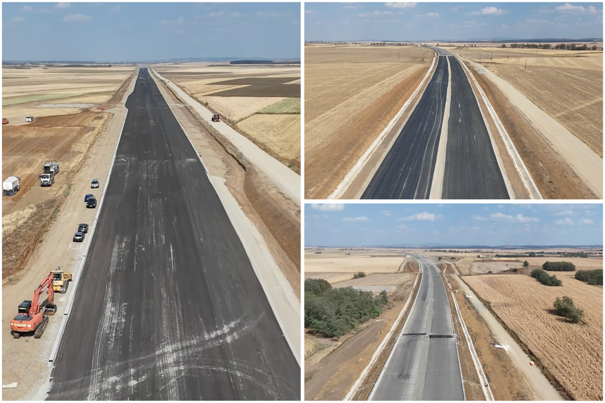 Lucrările pe lotul Chiribiș–Biharia al Autostrăzii Transilvania (A3) sunt în plină desfășurare
