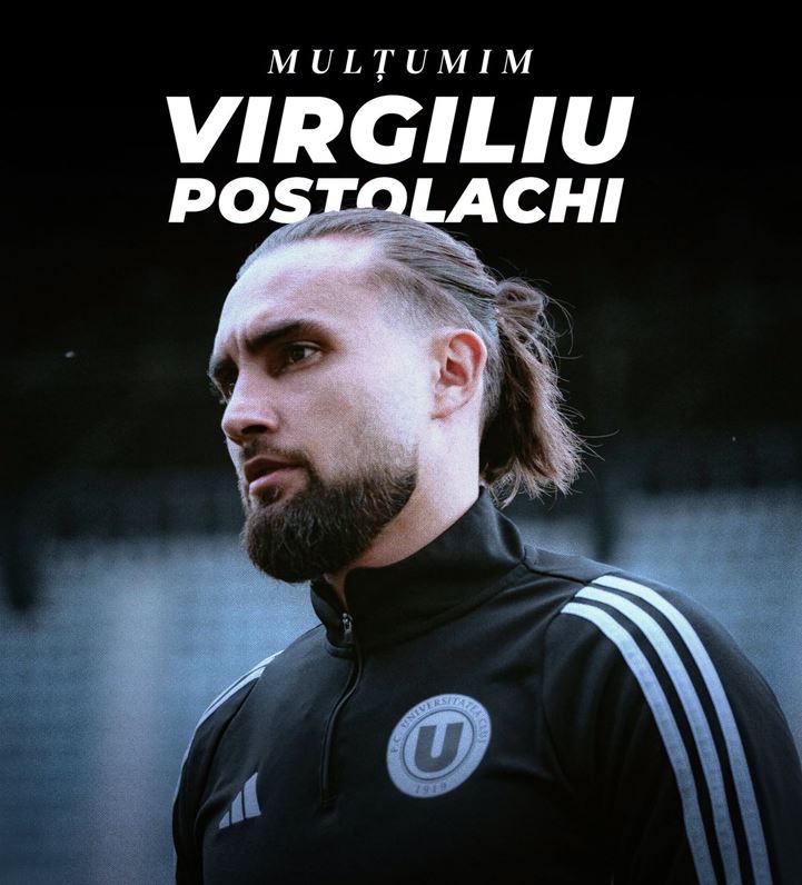 O nouă plecare de la „U” Cluj: Atacantul Virgiliu Postolachi