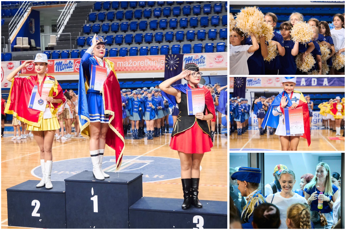 Sportivele Queens Dancing se pregătesc pentru Campionatul European de Majorete