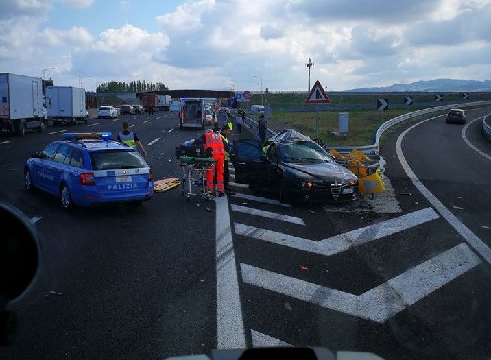 GRAV ACCIDENT pe o autostradă din Italia, surprins LIVE de un tânăr din județul Cluj – VIDEO