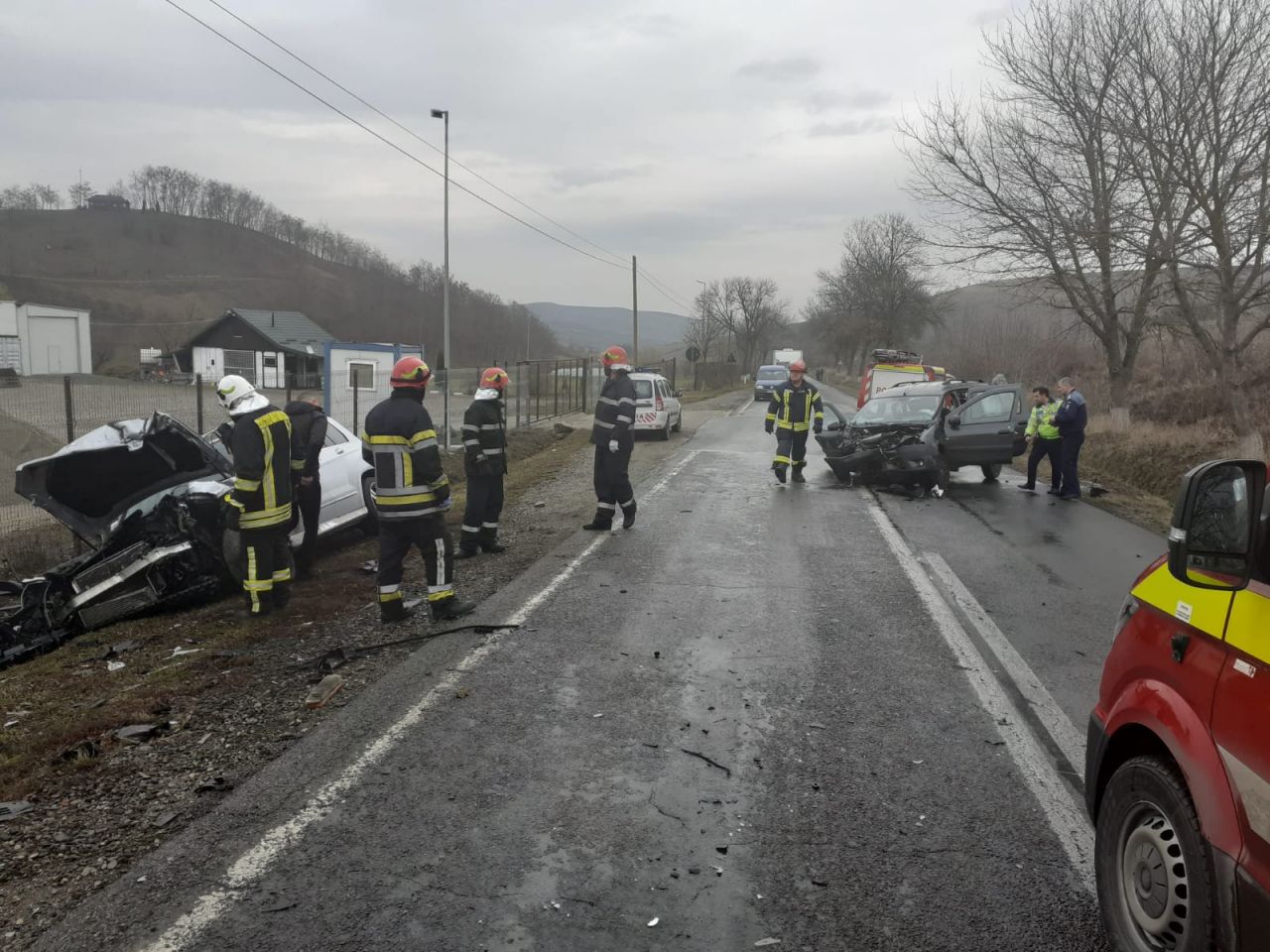 Accident la Apahida