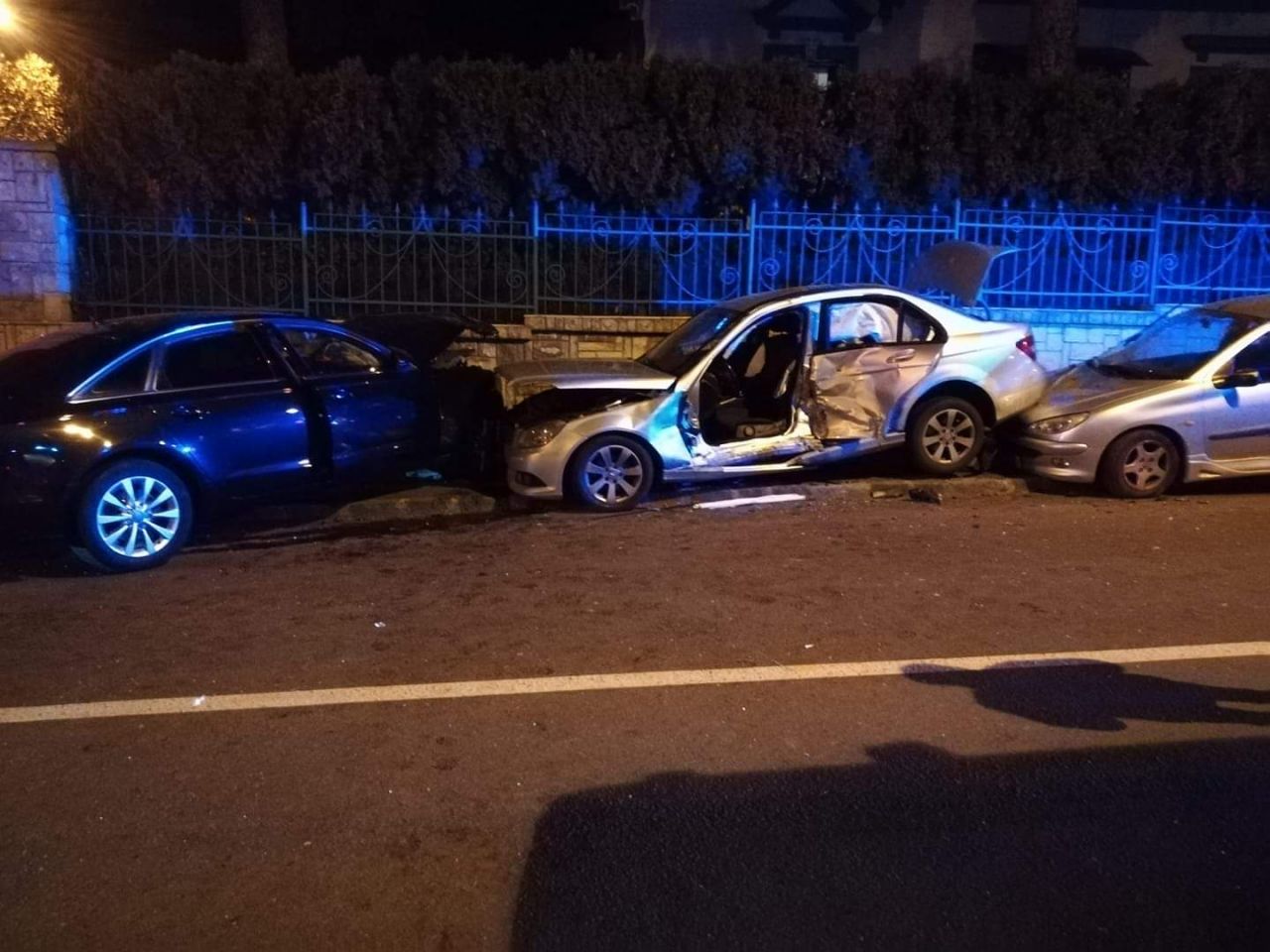Accident pe strada Miklos Zriny