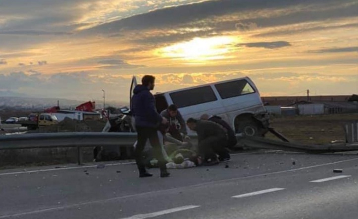 GRAV accident pe varianta Bld. Muncii-Apahida