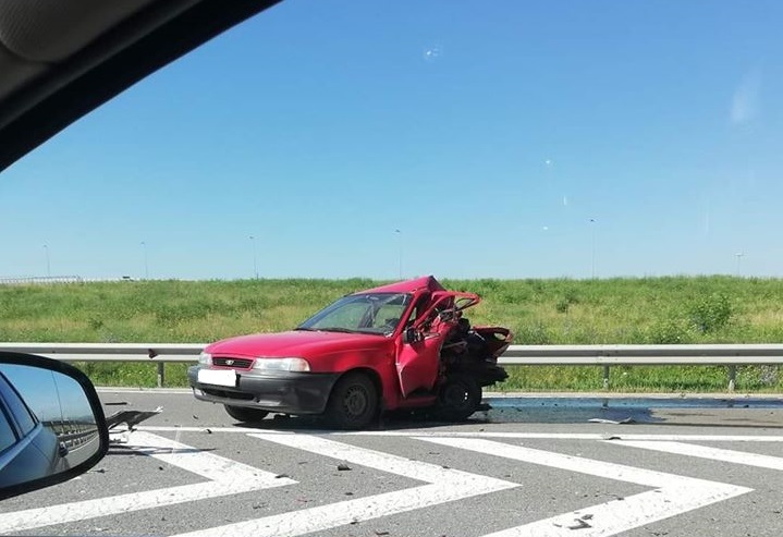 Accident grav pe Autostrada Transilvania