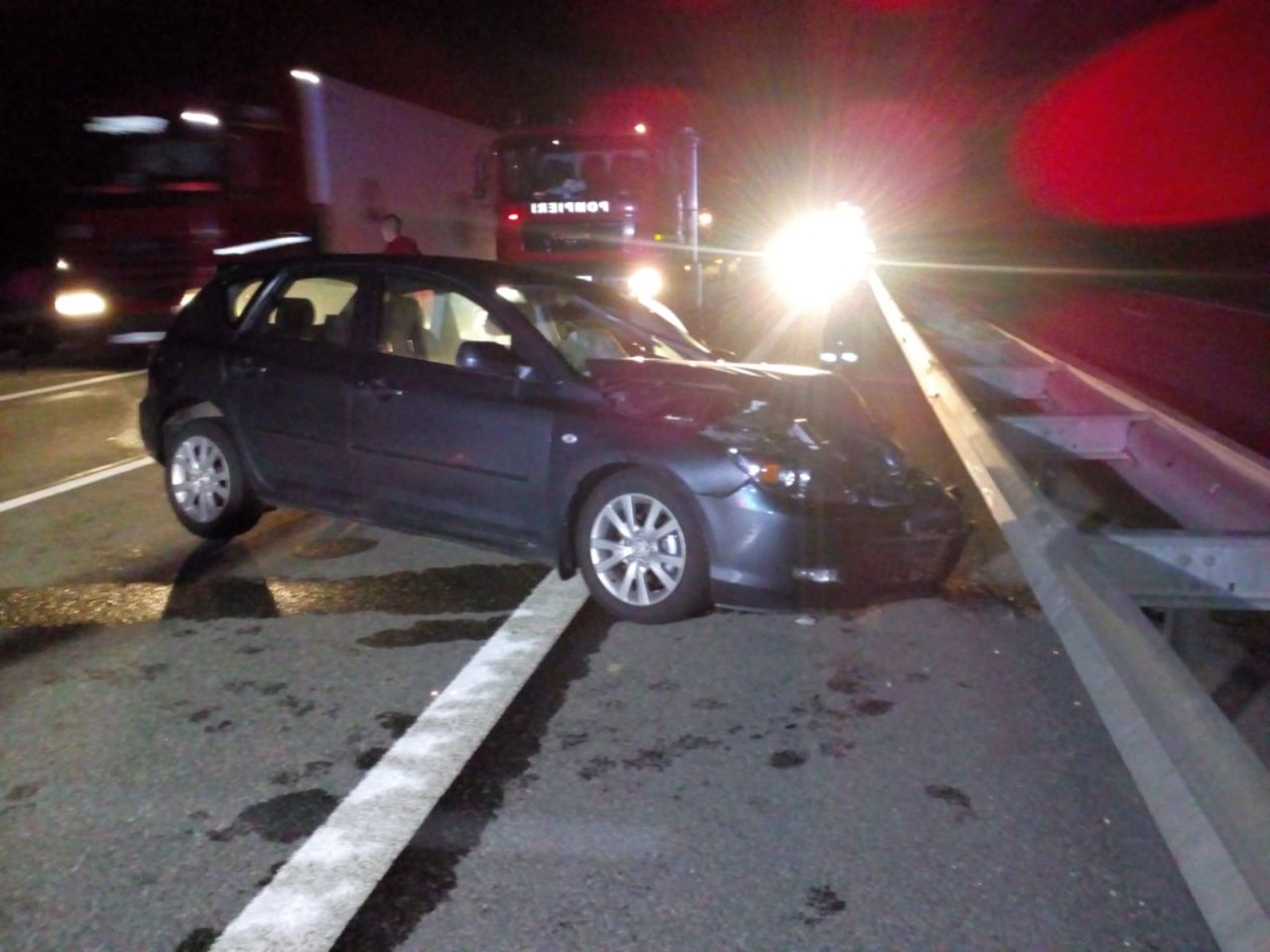 ACCIDENT pe Autostrada Transilvania