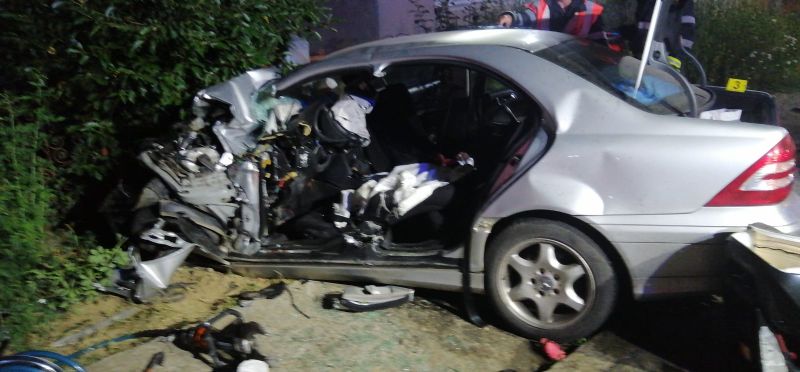 FOTO. Accident grav lângă Dej. Un bărbat a decedat