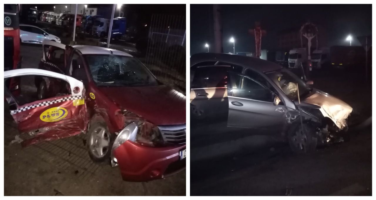 La un pas de tragedie în Gilău! Trei victime au ajuns la spital după un accident produs din cauza vitezei