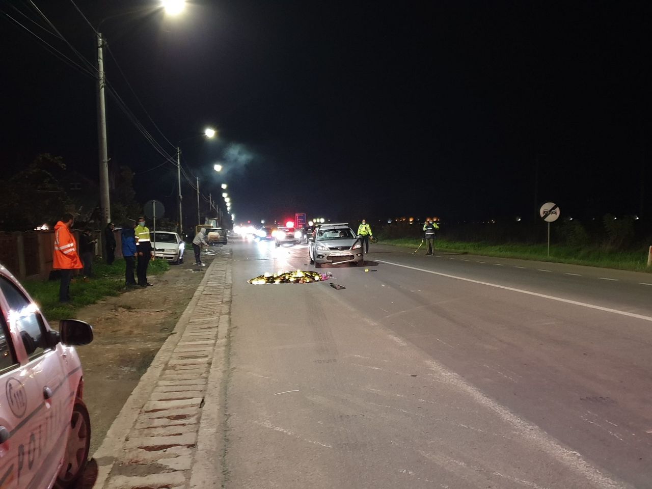 Accident MORTAL în Jucu. Poliția intervine la fața locului