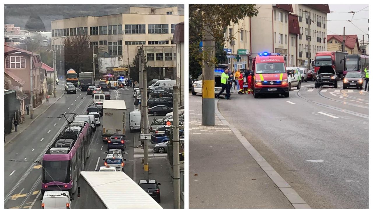 Accident pe Oașului
