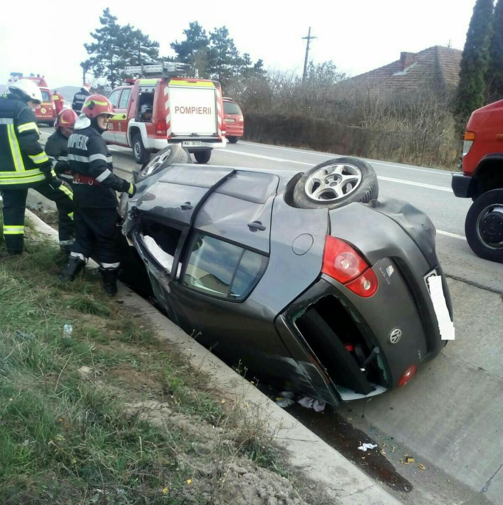 Accident pe varianta ocolitoare de est