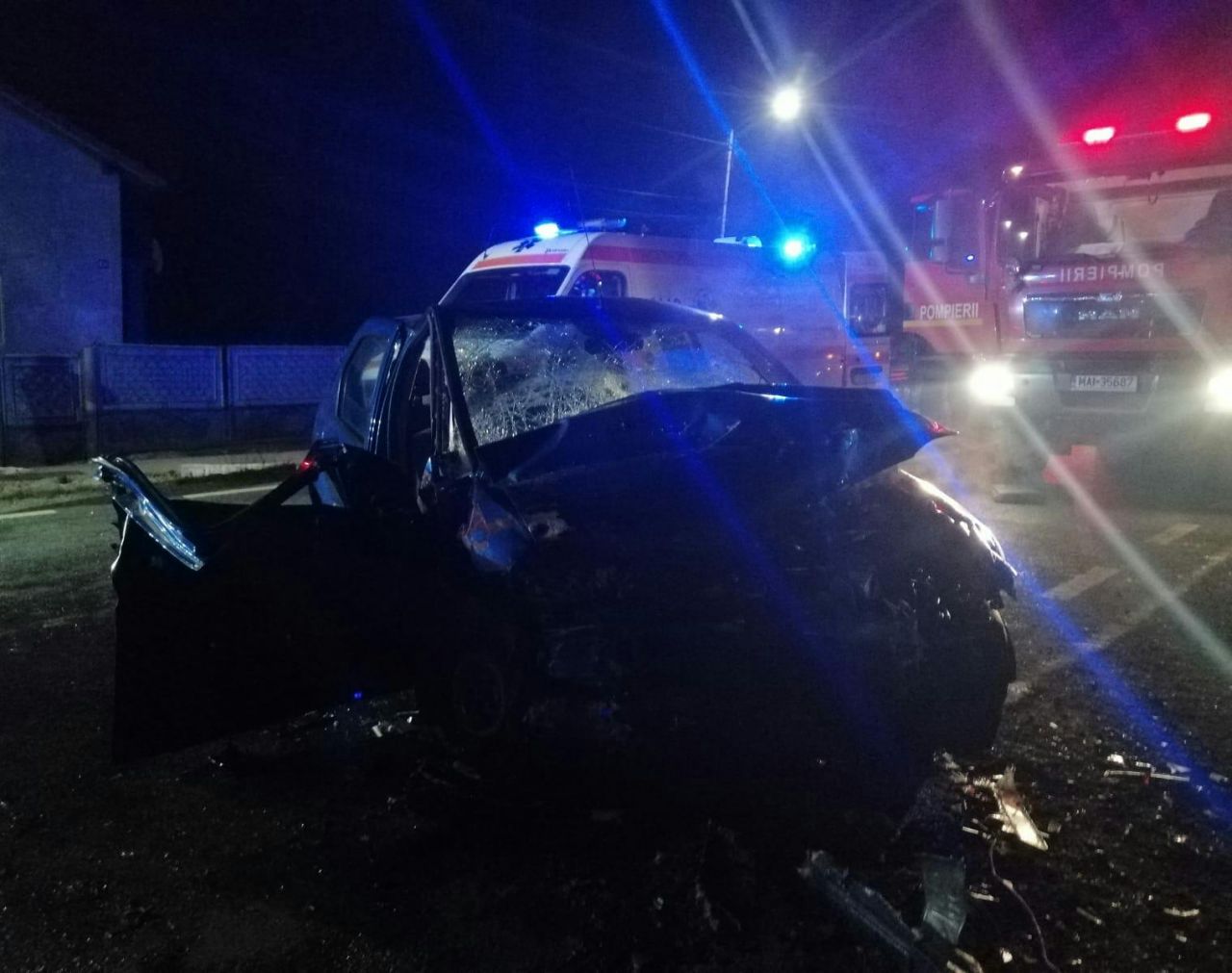 La un pas de catastrofă la Coplean! Logan făcut praf de un TIR