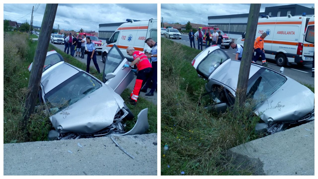 Grav accident la Iclod
