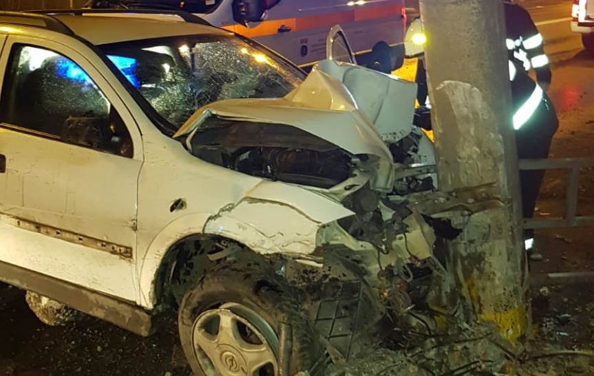 Noaptea accidentelor! Șofer băut
