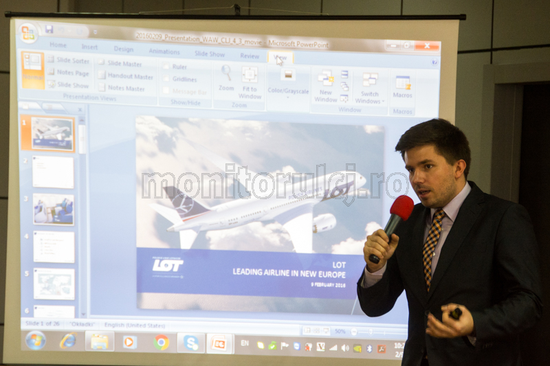 Purtătorul de cuvânt LOT Polish Airlines