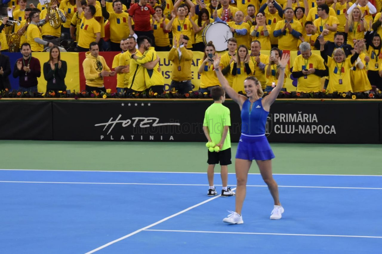 România – Rusia 1-1 FED Cup. Ana Bogdan
