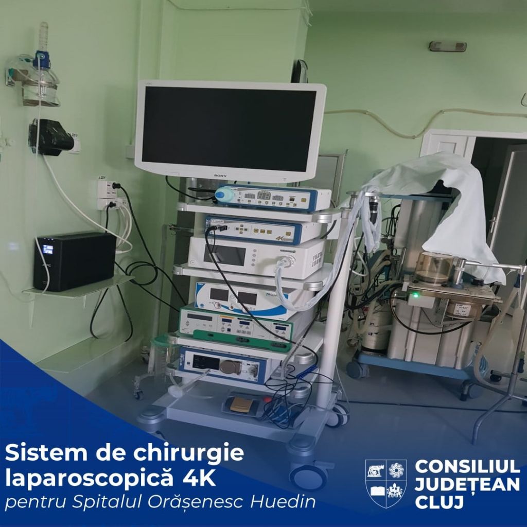 pus în funcțiune la Spitalul Huedin