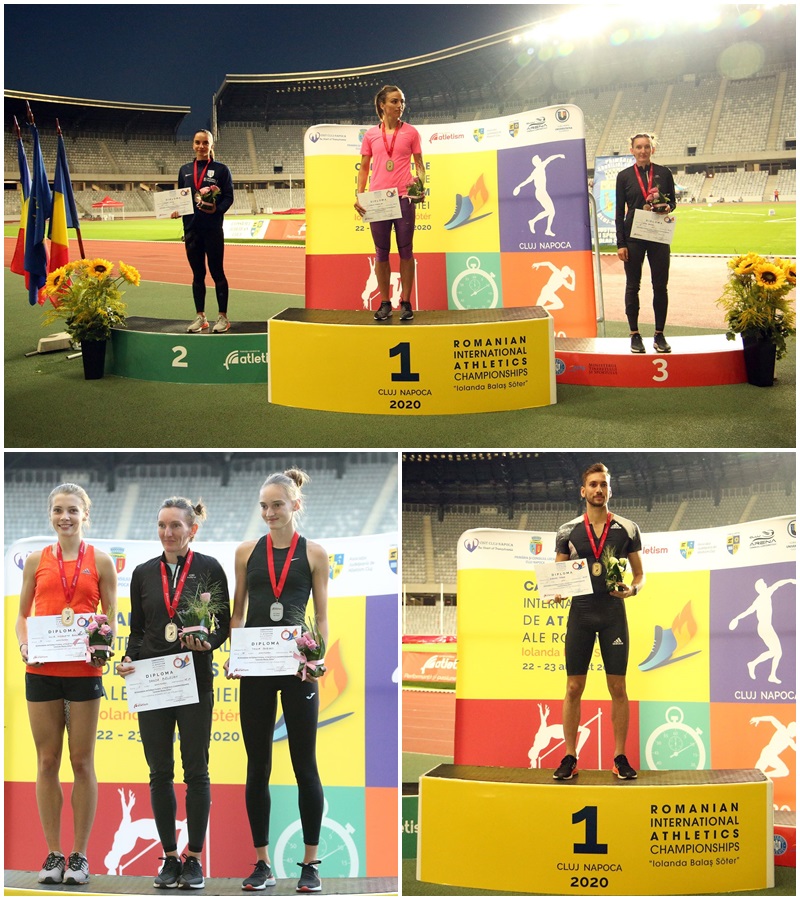 Atleții „U” Cluj au cucerit podiumul la Internaționalale României