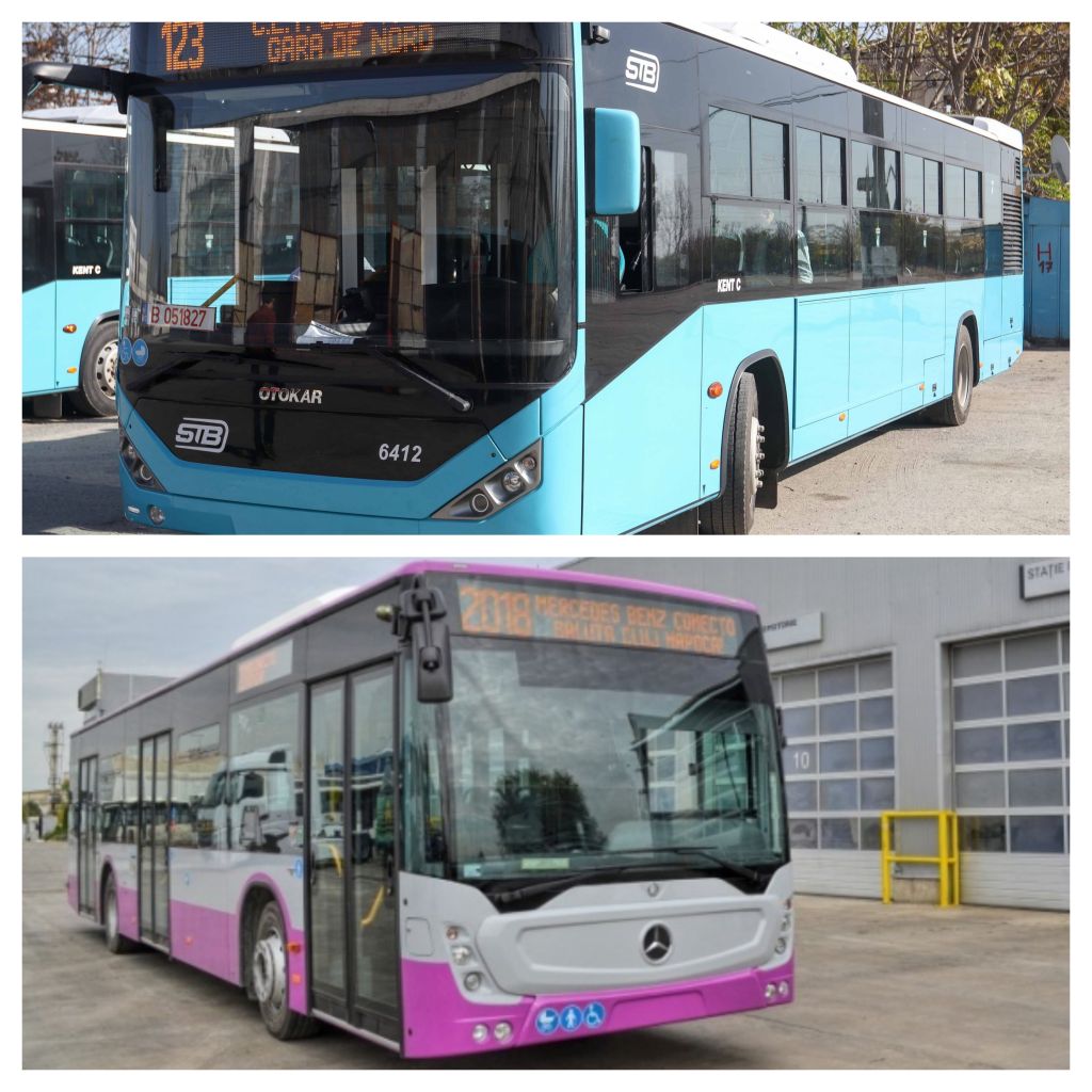 Autobuzele din Cluj