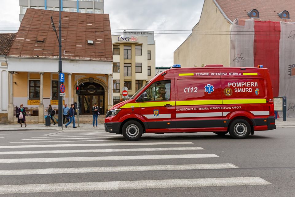 Autospecială nouă pentru ISU Cluj