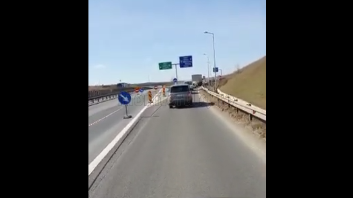șoferi! Trafic închis pe Autostrada A1 Sibiu-Deva. Circulația e îngreunată