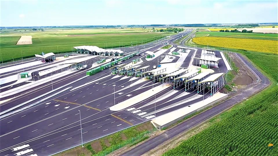 Autostrada Transilvania la granița cu Ungaria